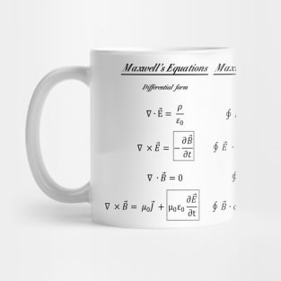 Maxwell's Equations Mug
